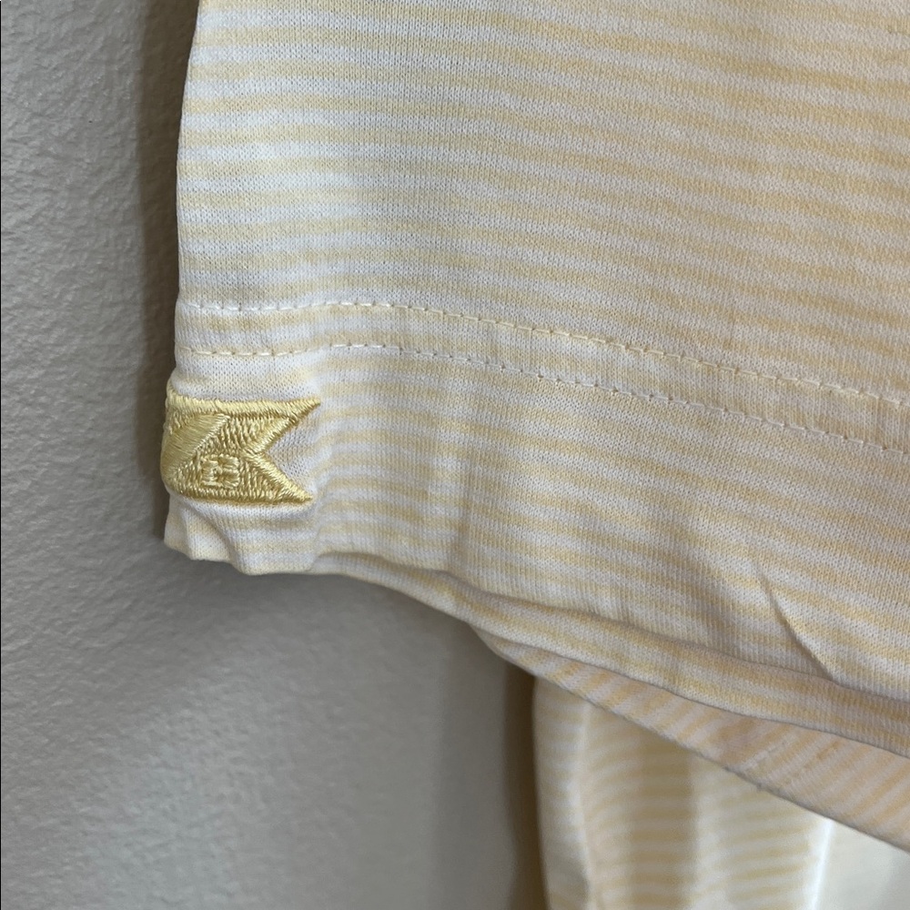 Cutter and Buck pale yellow short sleeve polo shirt size medium - Picture 12 of 15